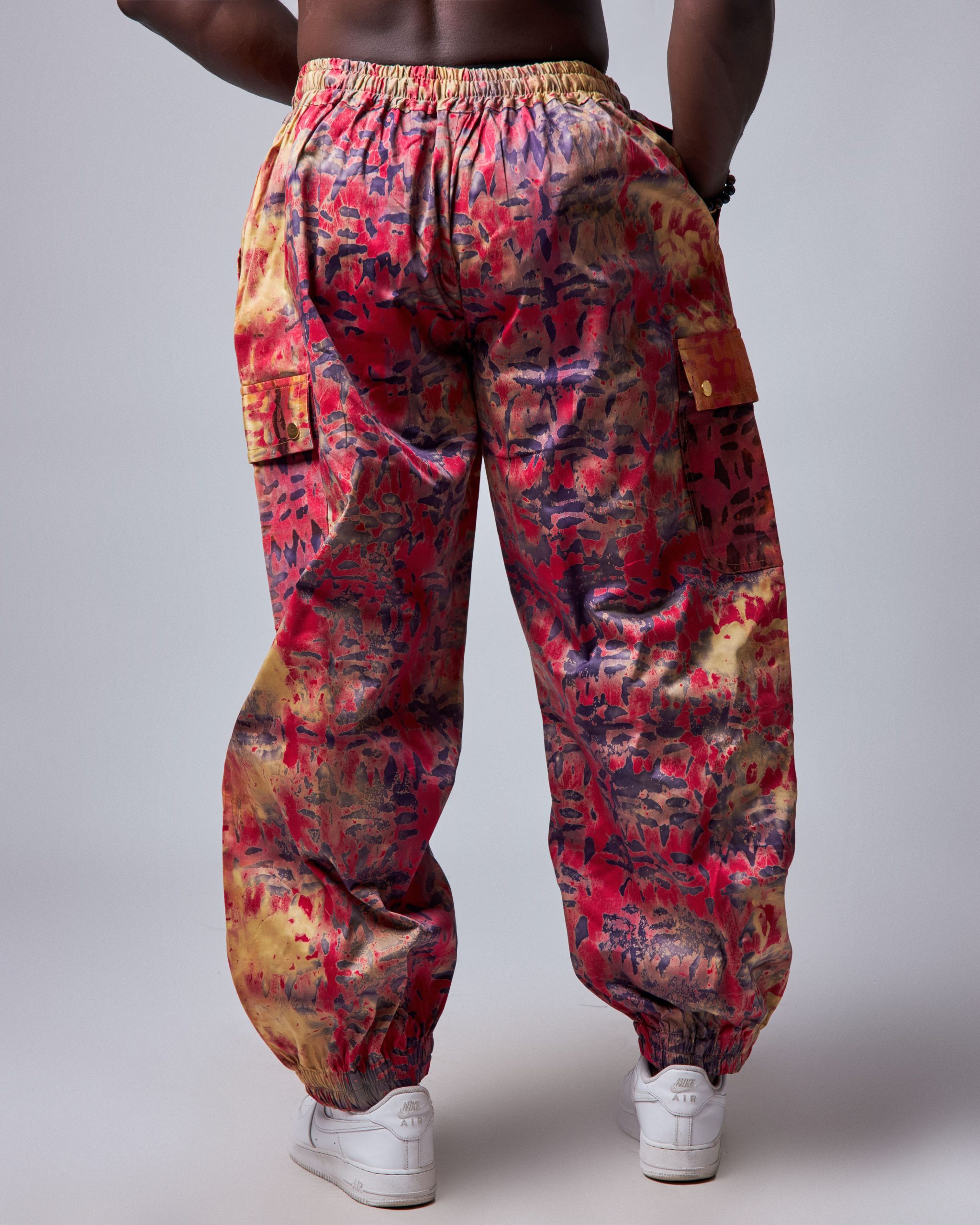 African Batik Cargo Pants. Retail and Wholesale. Made in Africa