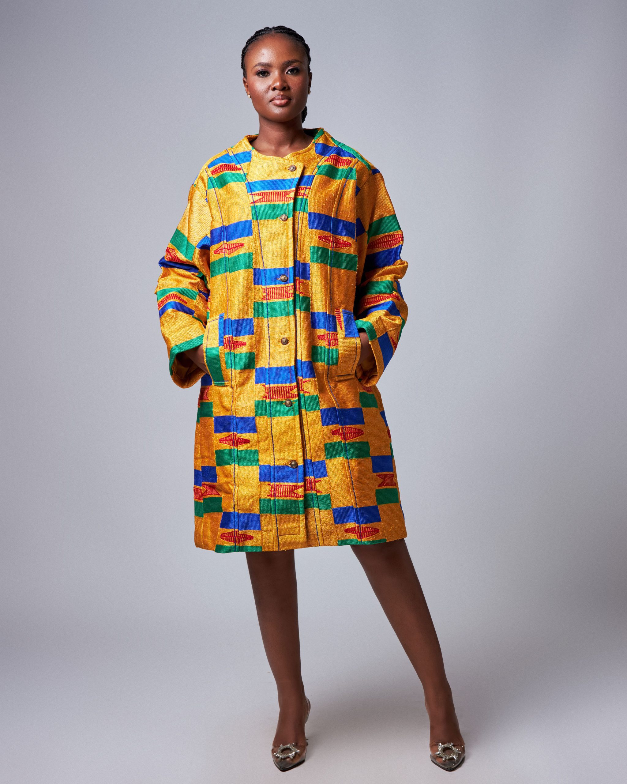 African Clothing for Women. Blazer made in Africa. Retail and Wholesale.