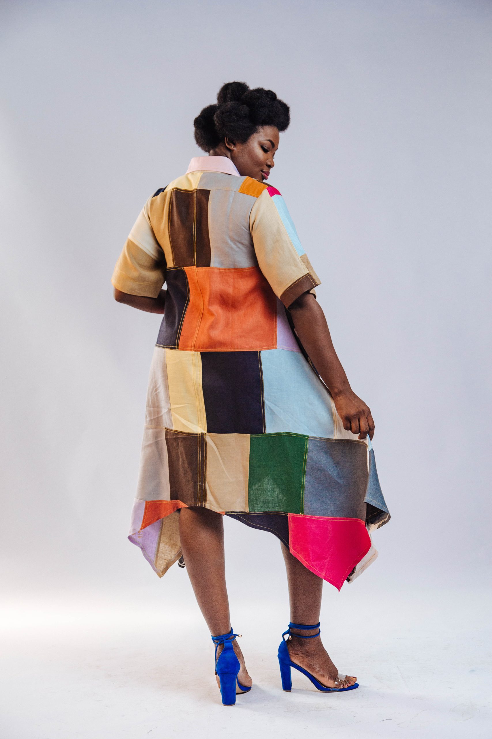 African Clothing for Women. Linen Women's Dress. Retail and Wholesale, Made in Africa