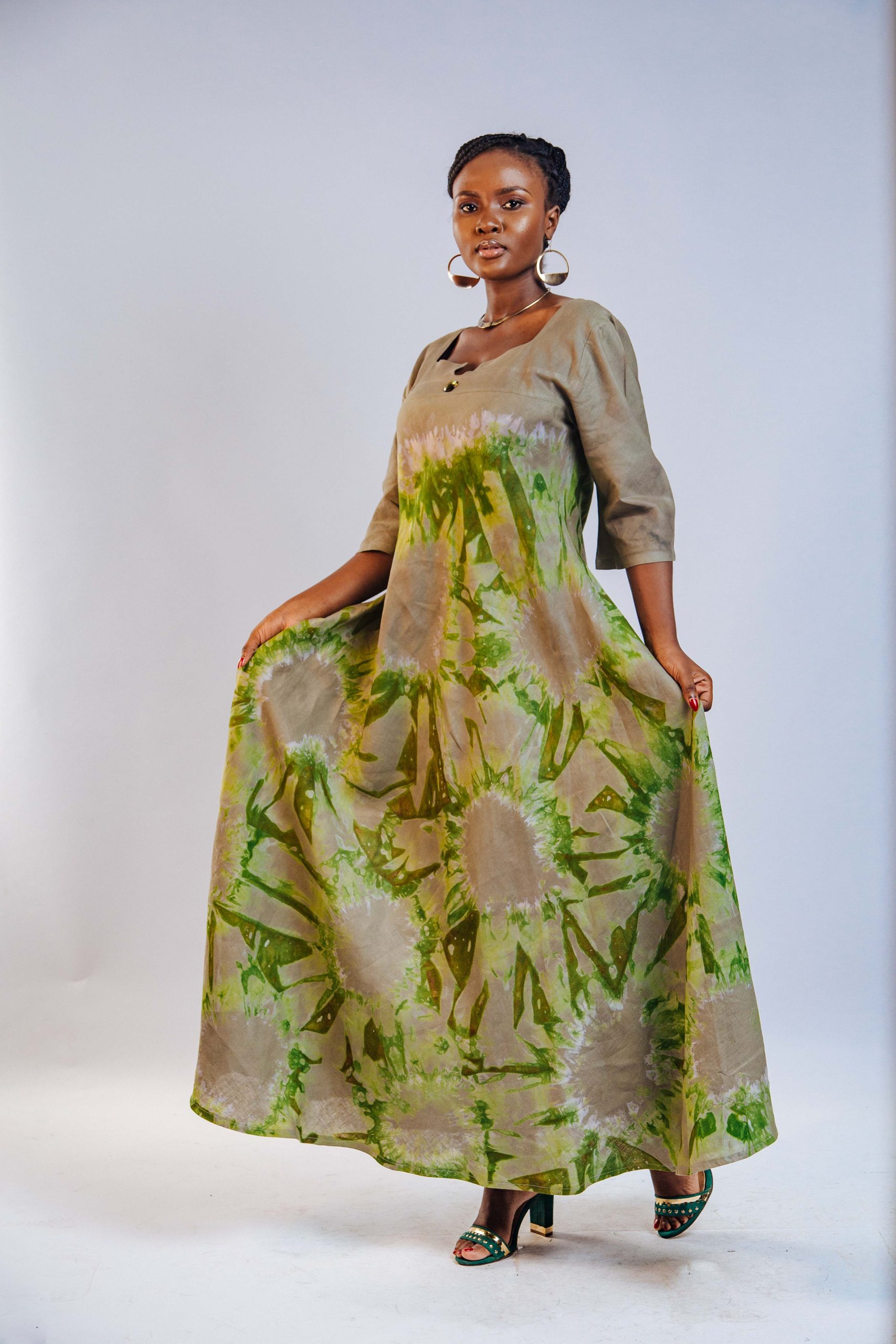 African Clothing for Women. Batik Women's Dress. Retail and Wholesale, Made in Africa