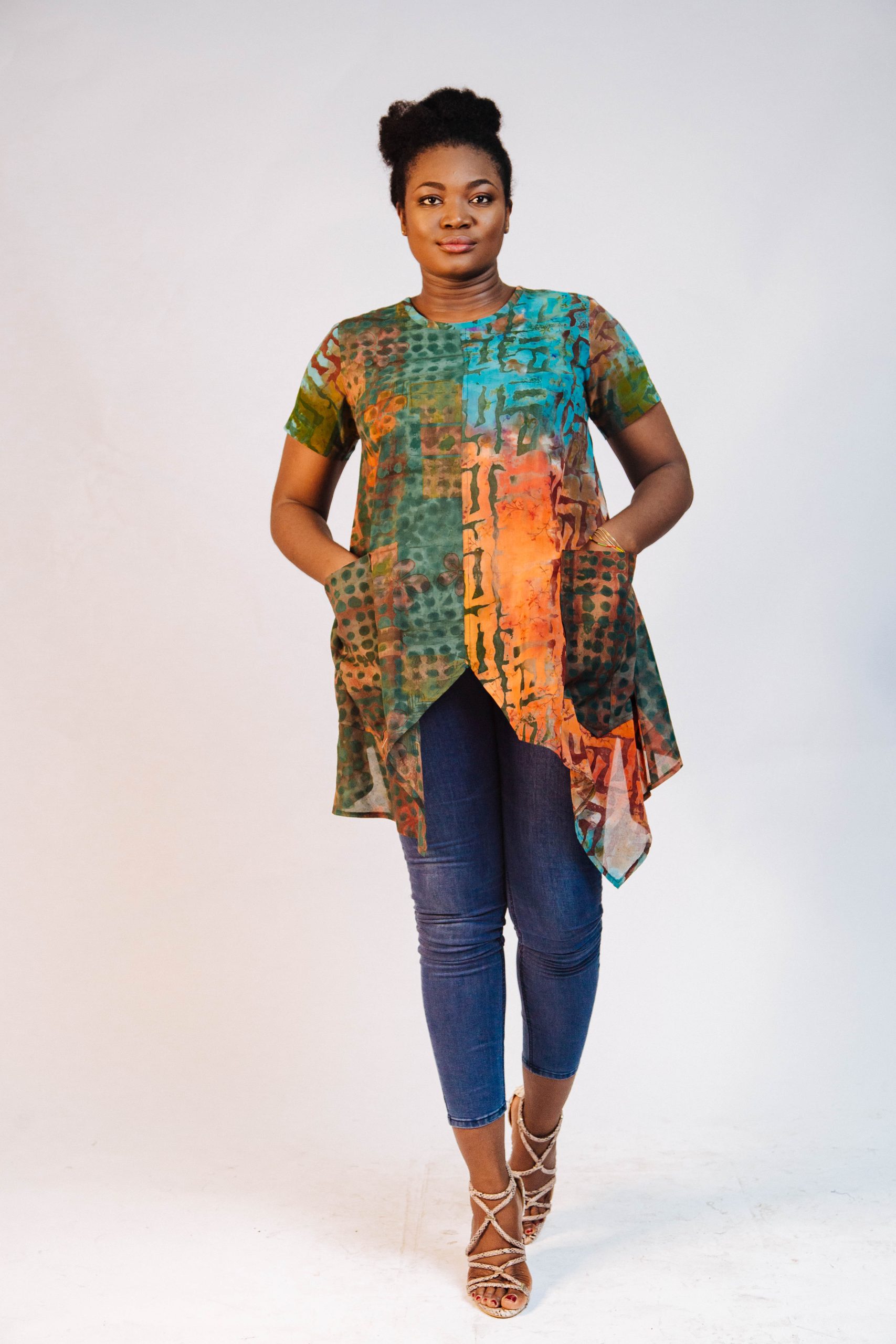 African Clothing for Women. Batik Women's Dress. Retail and Wholesale, Made in Africa