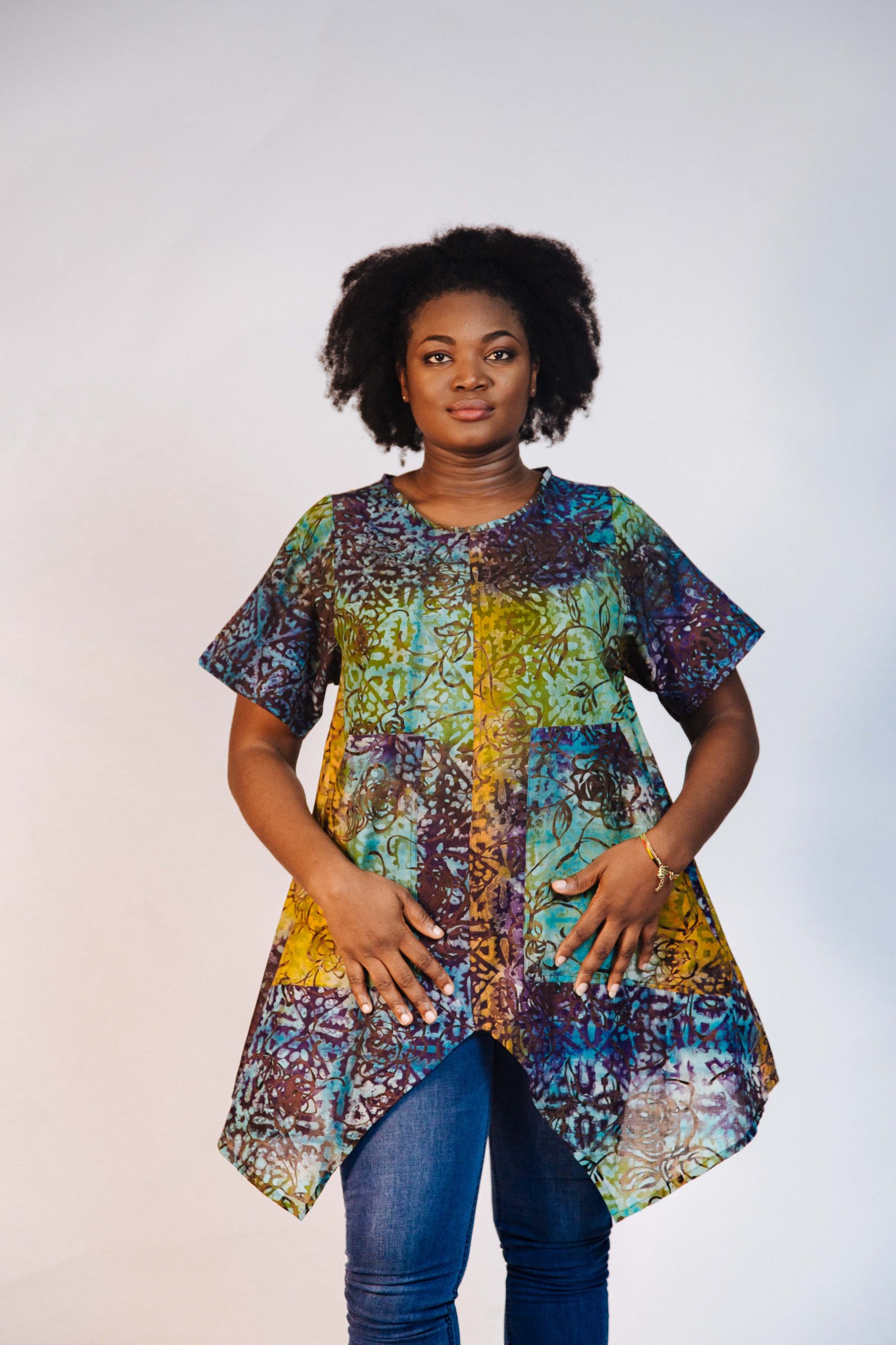 African Clothing for Women. Batik Women's Dress. Retail and Wholesale, Made in Africa