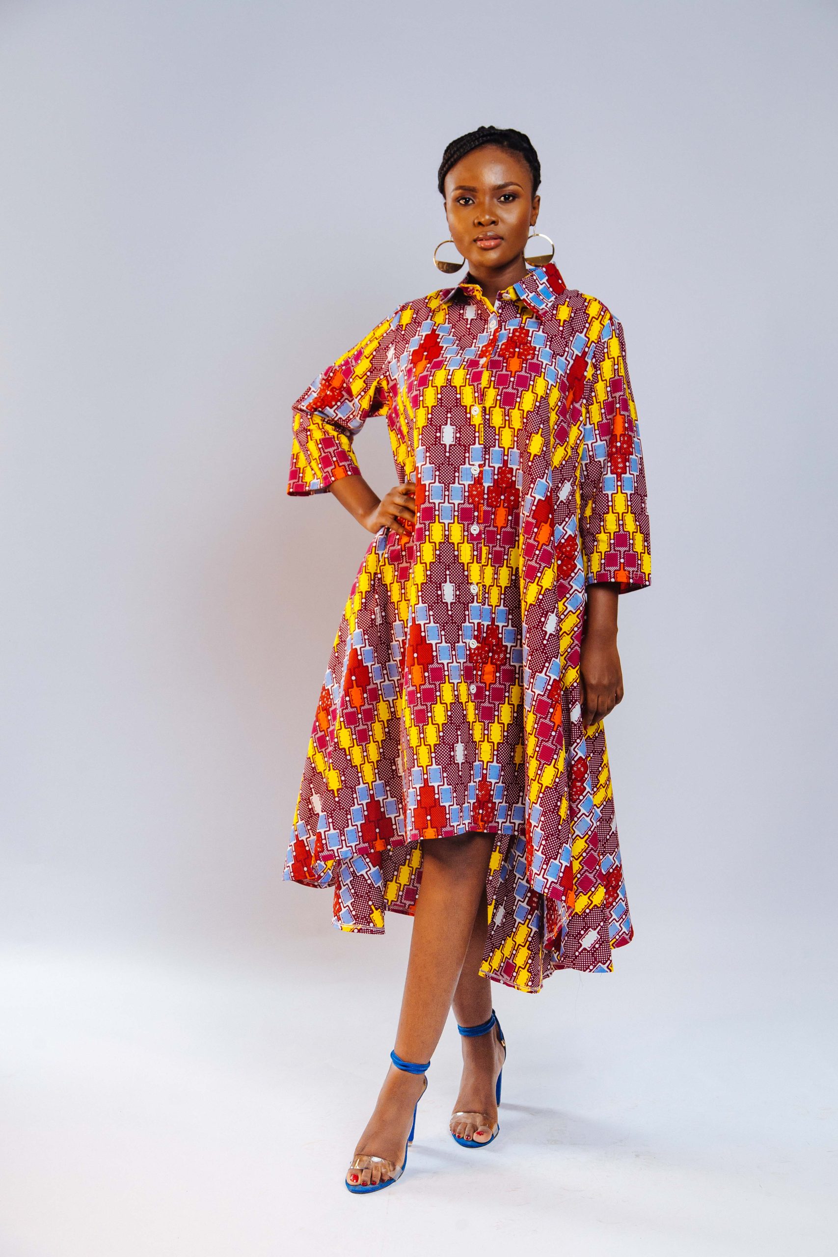 African Clothing for Women. Ankara Women's Dress. Retail and Wholesale, Made in Africa
