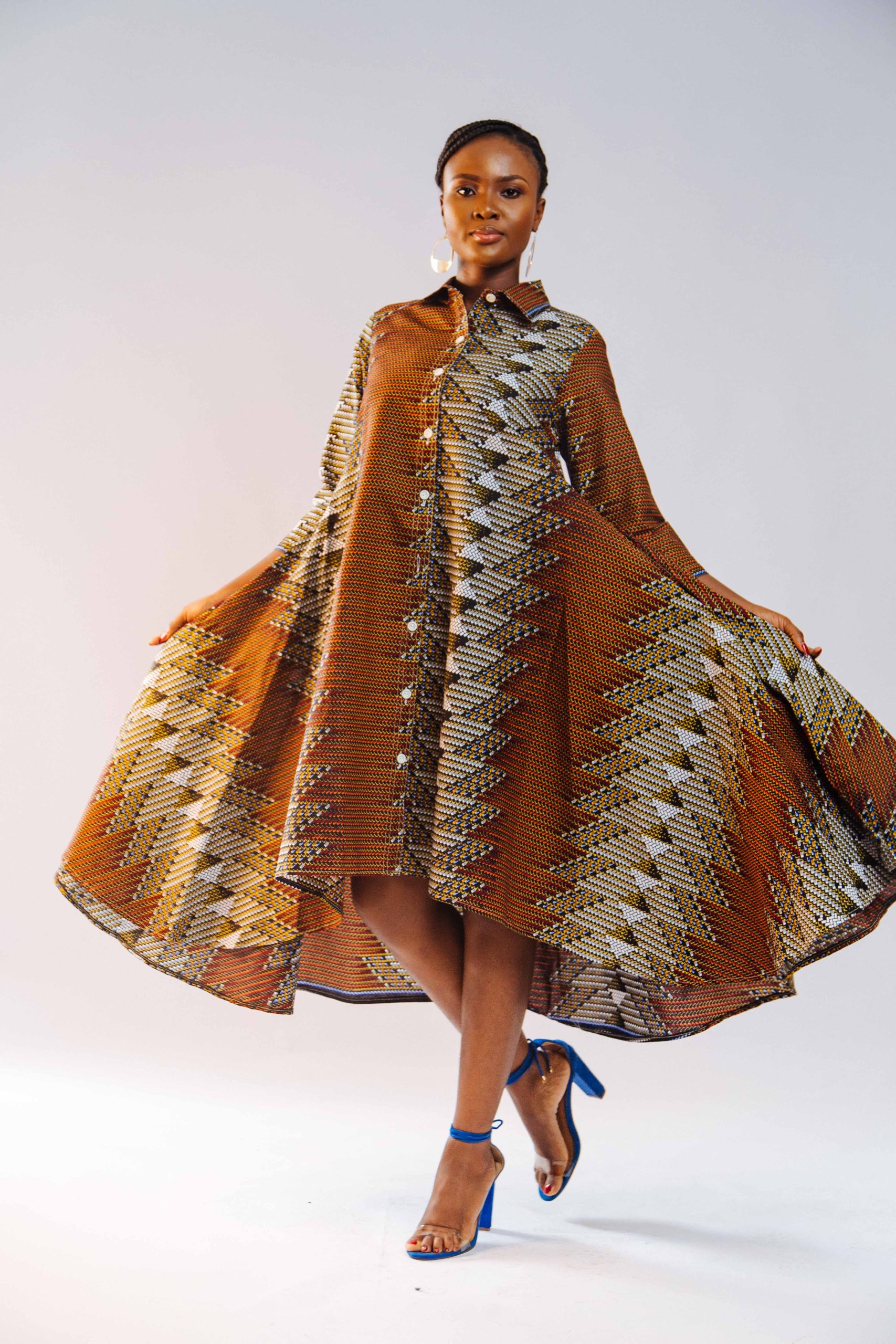 African Clothing for Women. Ankara Women's Dress. Retail and Wholesale, Made in Africa