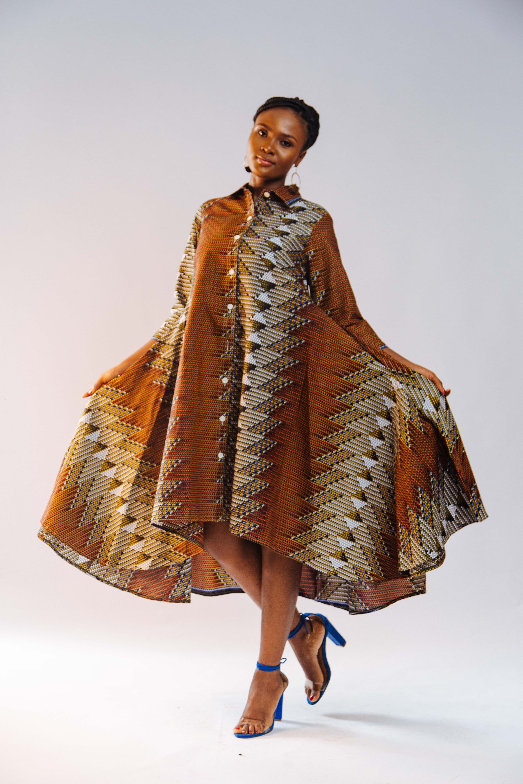 African Clothing for Women. Ankara Women's Dress. Retail and Wholesale, Made in Africa