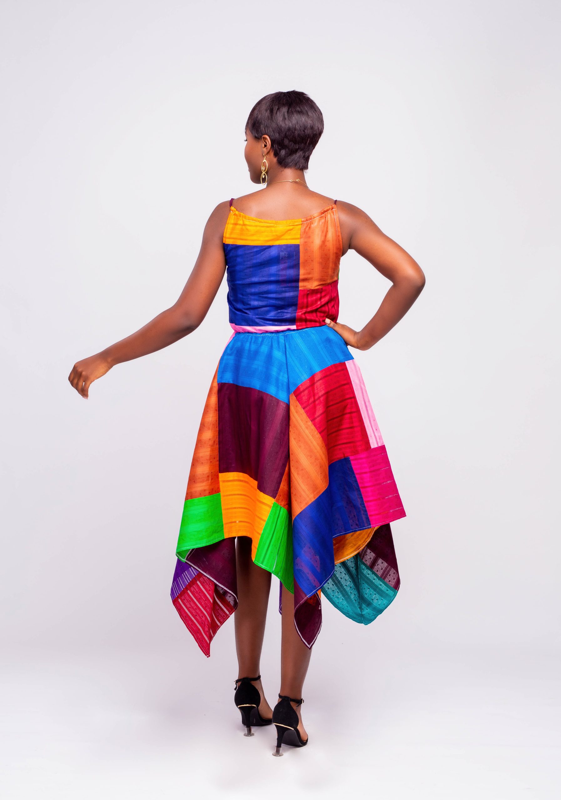 African Clothing for Women. Linen Women's Dress. Retail and Wholesale, Made in Africa