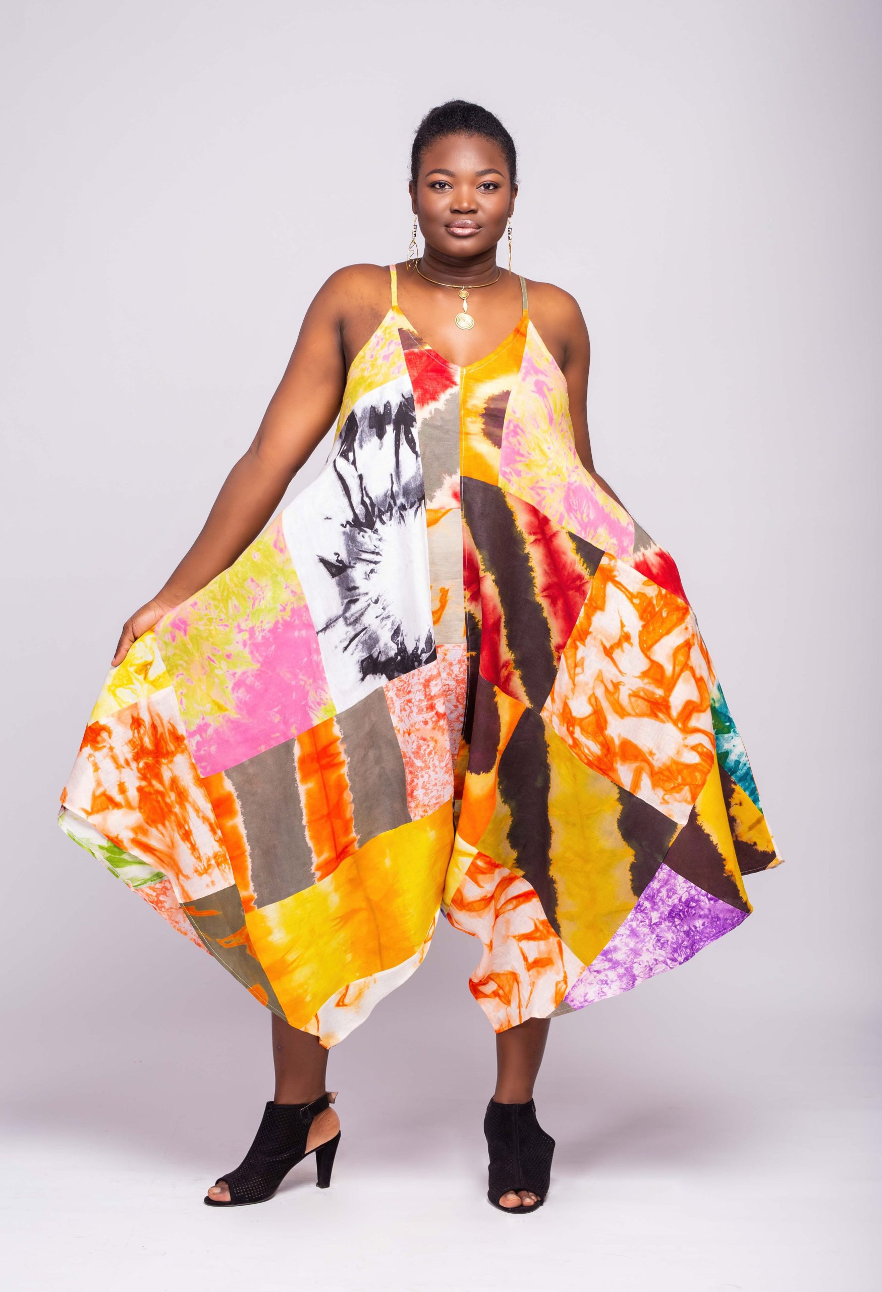 African Clothing for Women. Linen Women's Dress. Retail and Wholesale, Made in Africa