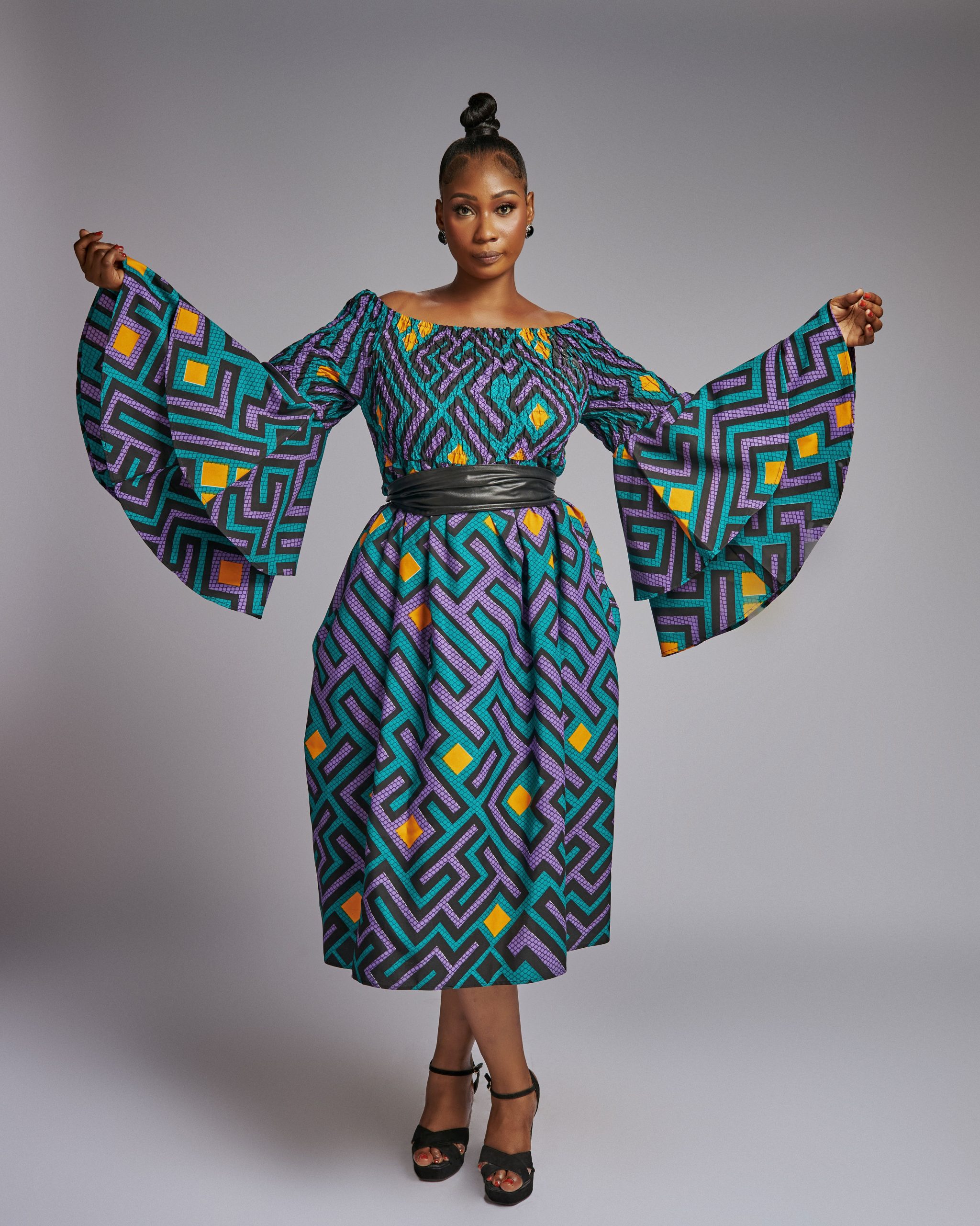 African Clothing for Women. Ankara Women's Dress. Retail and Wholesale, Made in Africa