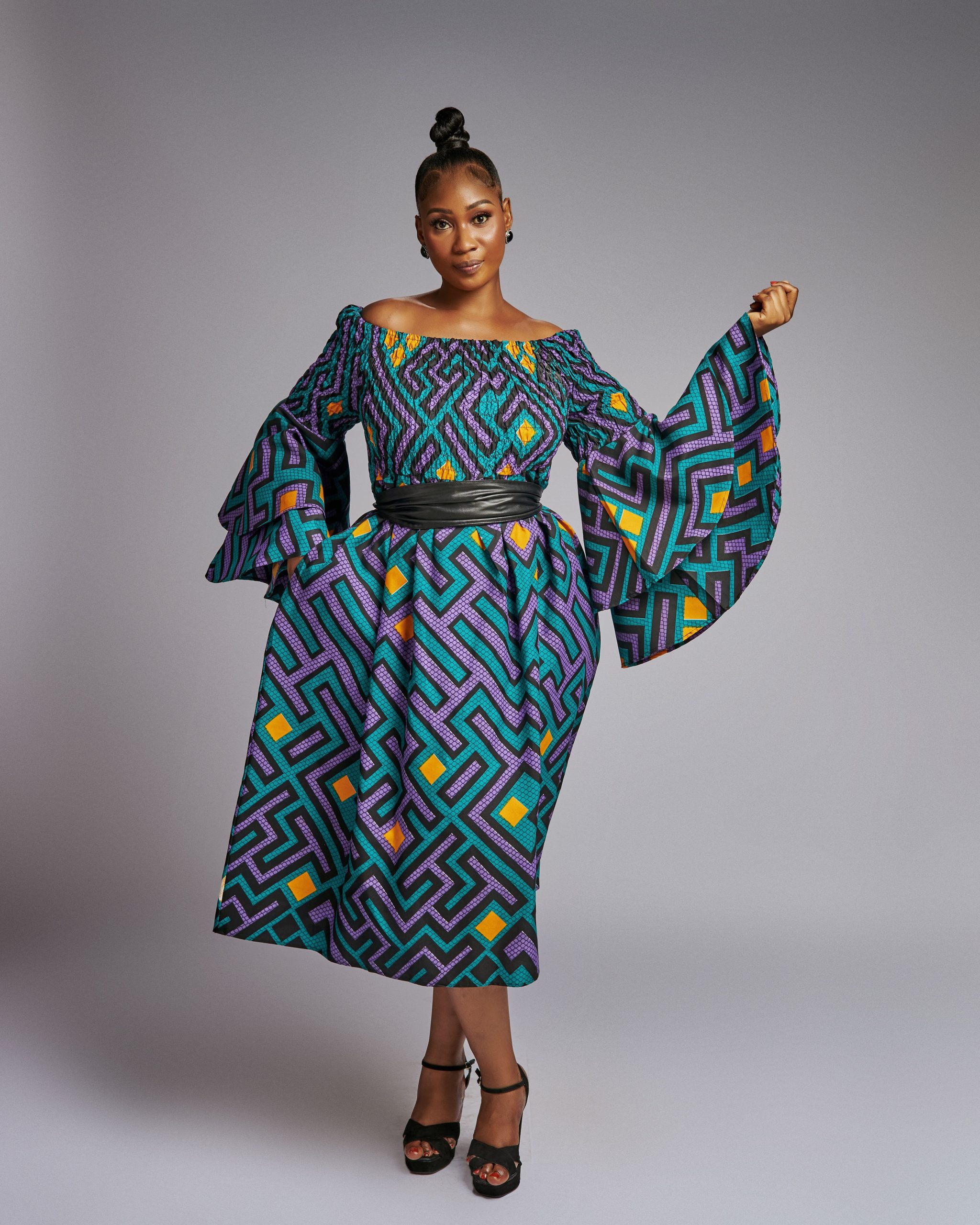 African Clothing for Women. Ankara Women's Dress. Retail and Wholesale, Made in Africa