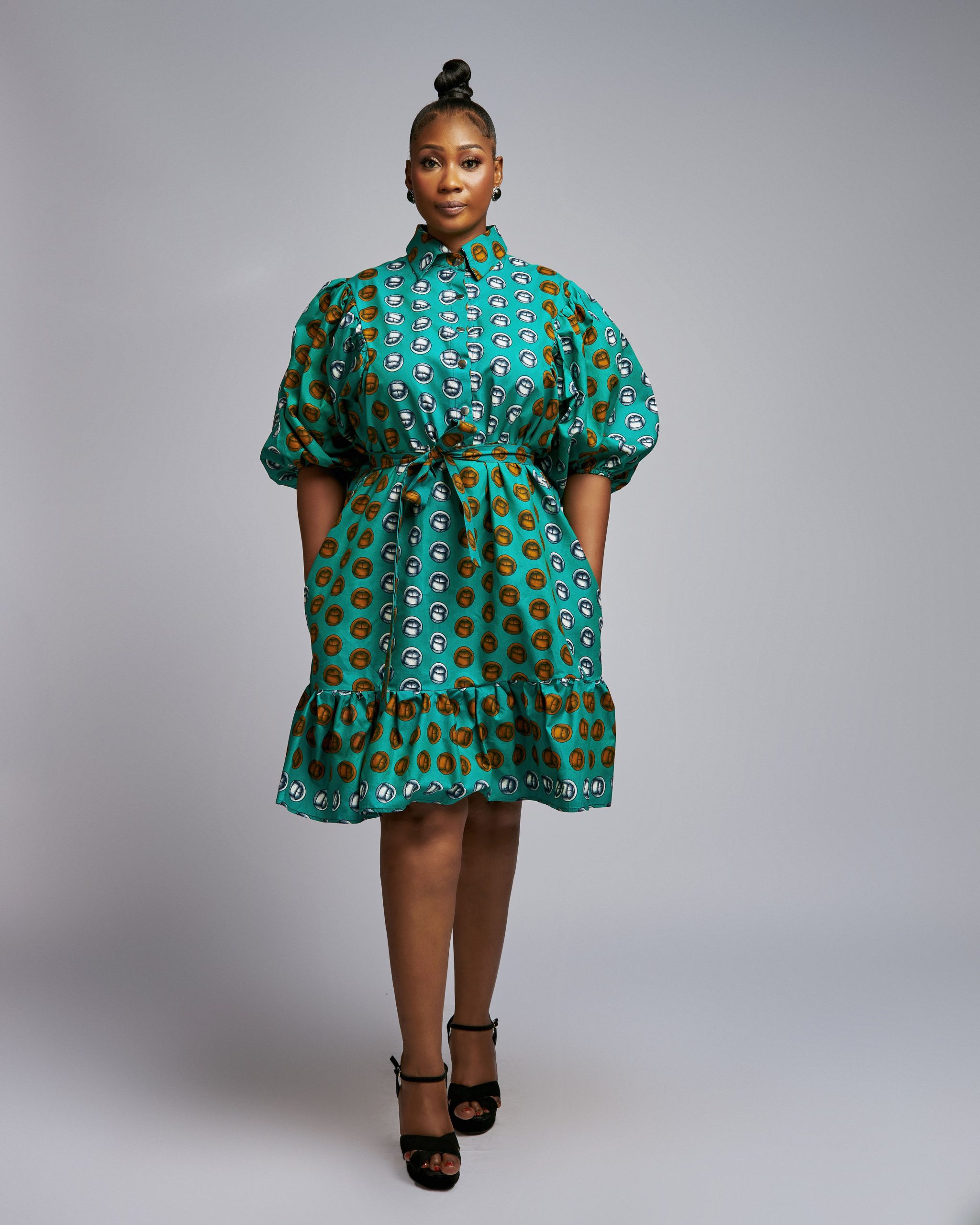 African Clothing for Women. Ankara Women's Dress. Retail and Wholesale, Made in Africa