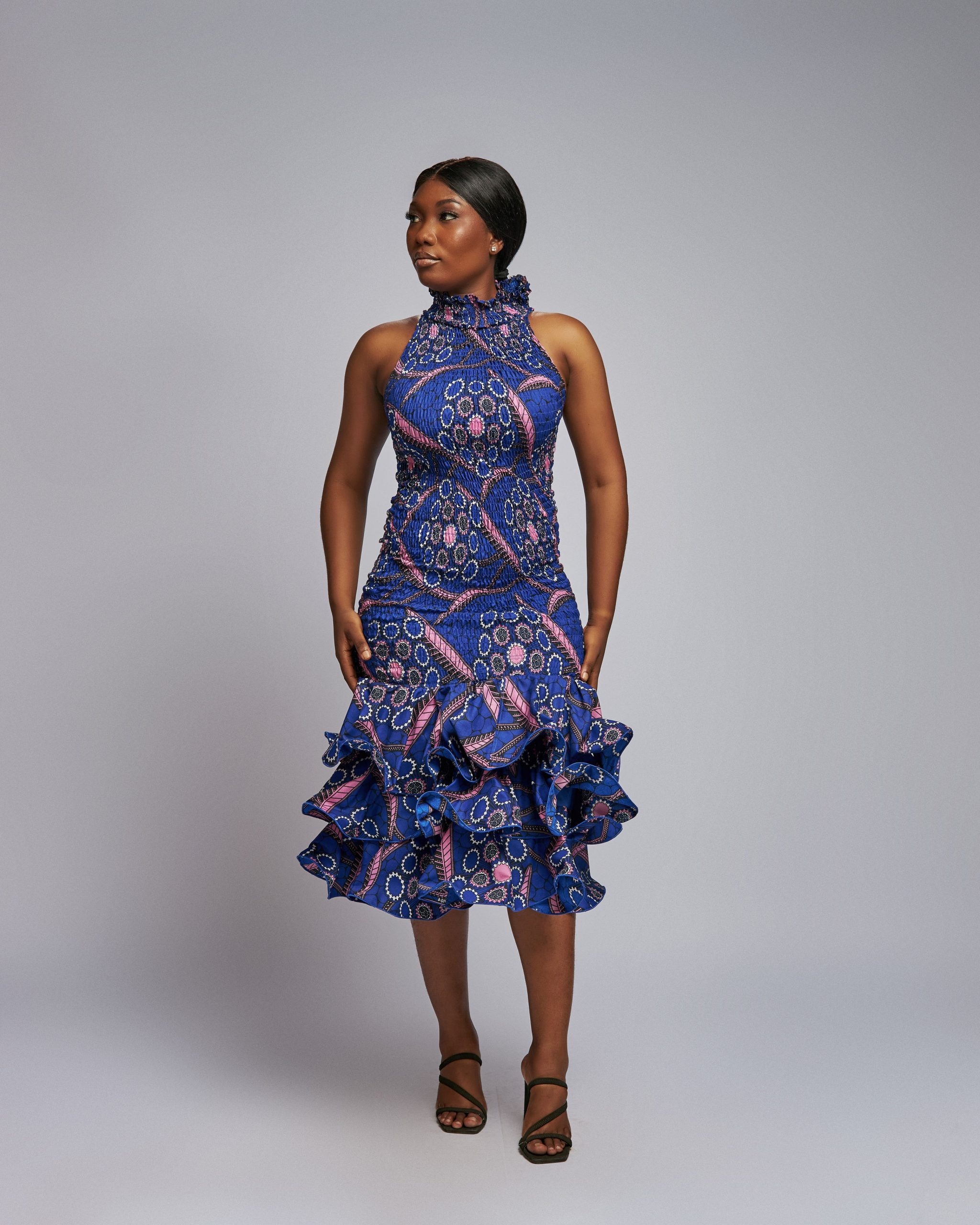 African Clothing for Women. Ankara Women's Dress. Retail and Wholesale, Made in Africa