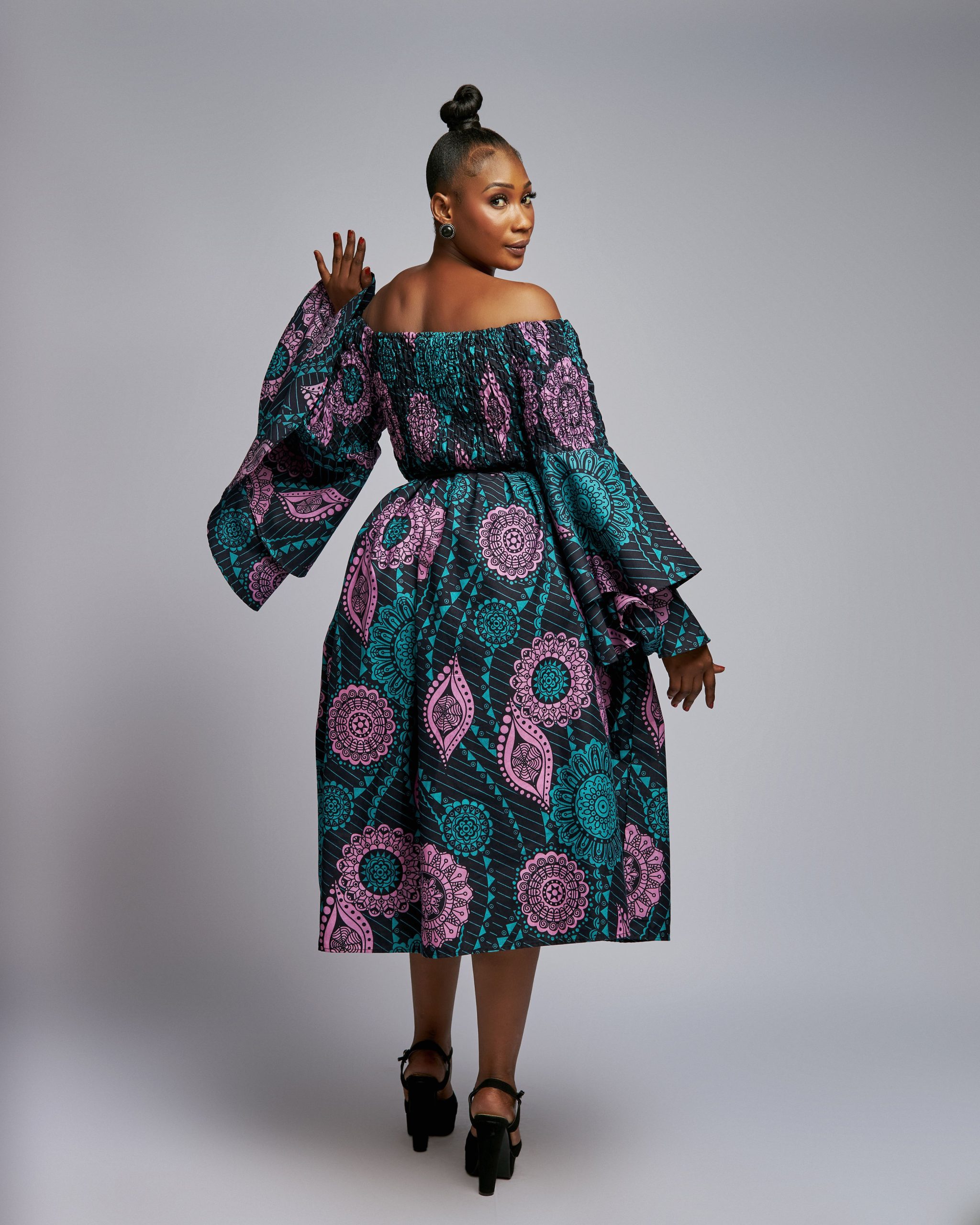 African Clothing for Women. Ankara Women's Dress. Retail and Wholesale, Made in Africa